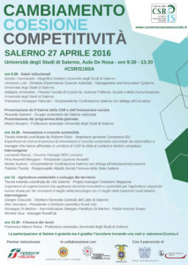 PROGRAMMA SALERNO Salone 2016