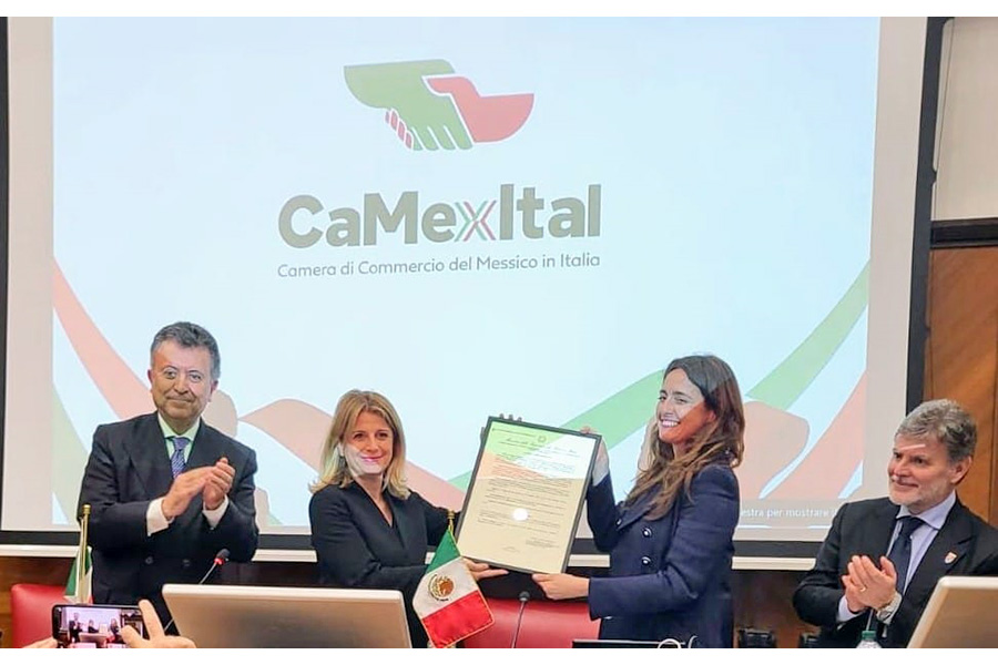 Nasce CaMexItal, la prima Camera di Commercio del Messico in Italia. Presidente è la salernitana Letizia Magaldi
