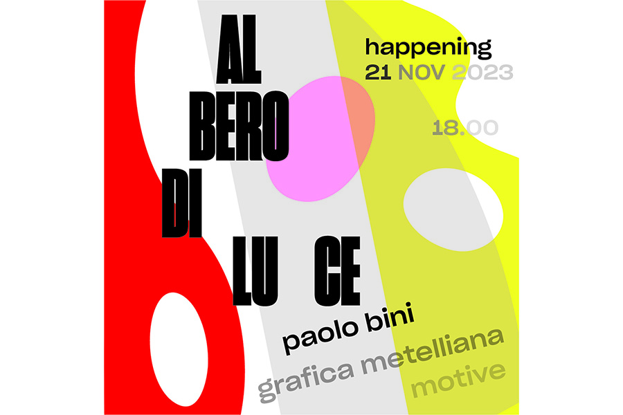 Albero di luce, il 21 novembre l’inaugurazione dell’opera di Paolo Bini e Motive in Grafica Metelliana