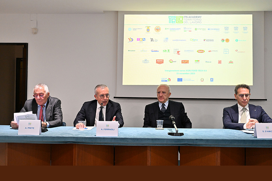 Inaugurata la sede dell’ITS TE.LA. A Salerno parte il primo corso in Agri-Food Tech 4.0 in Campania