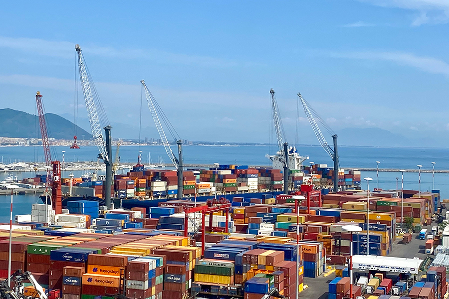 Salerno Container Terminal, in crescita gli indicatori 2023